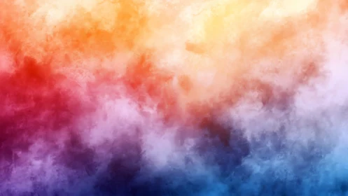 Spectral turbulence gradient in multichromatic digital mist field.