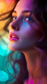 Luminous portrait celebrates soft light, color, and wonder