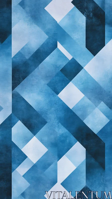 Isometric cyan lattice with layered geometric occlusion fields.