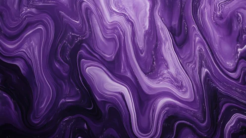 Purple fluid marble texture with layered flowing curves.