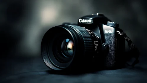 Professional Canon Camera Ready to Capture Moments.