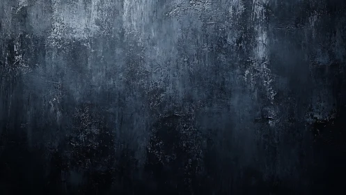 Nocturne wall surface hums softly with textured blue shadows