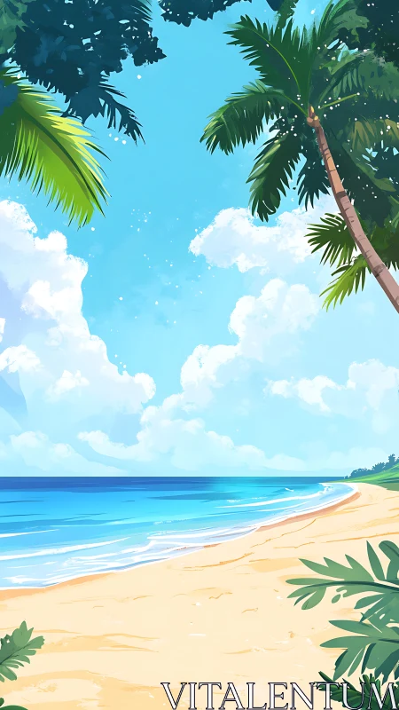 Paradise Peeks Between Swaying Palms and Powder-Soft Shores