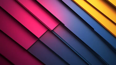 Vibrant diagonal layered abstract background in modern style.