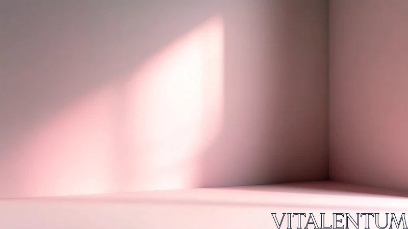 Soft rose corner where wandering daylight comes to rest.