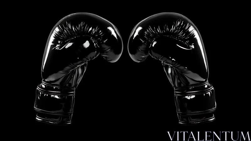 Professional Boxing Gloves: Bilateral Symmetrical Sport Equipment Study.