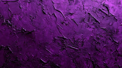 Velvet night textures ripple across deep electric purple walls.
