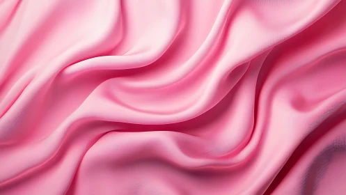 Fluid Topography: Layered Pink Gradient Composition.