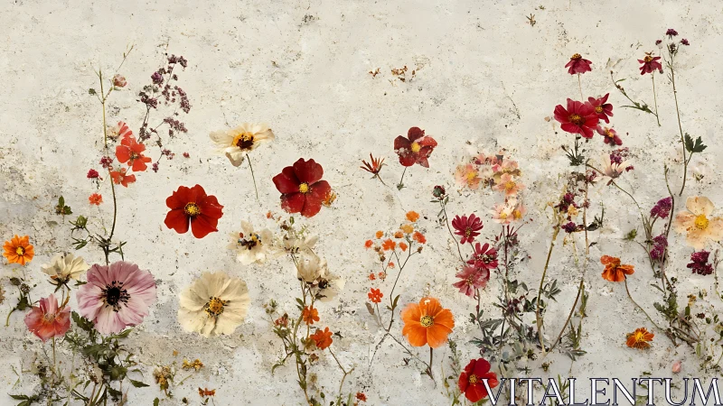 Pressed Blooms: A Garden's Second Life.
