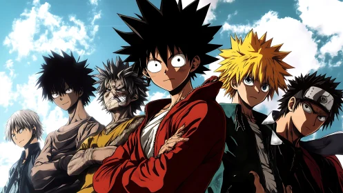 Skyline misfit squad stares down destiny in bold daylight.