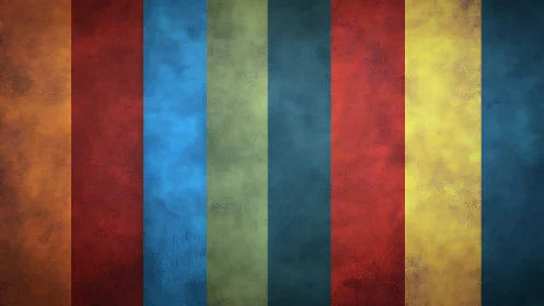 Vertical textured stripes in muted multicolor palette.