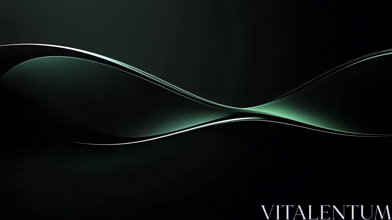 Curved intersecting waveforms on dark gradient background.