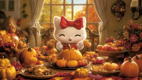 Hello Kitty's Autumn Harvest Celebration.