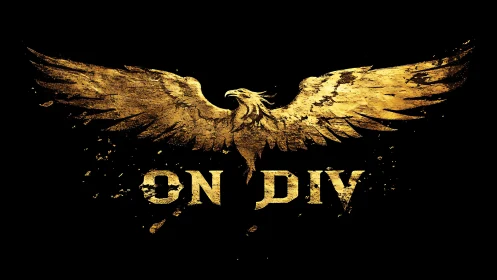 Golden eagle emblem with distressed ON DIV lettering.