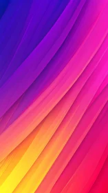 Radiant flowing ribbons in a cozy sunset color glow.