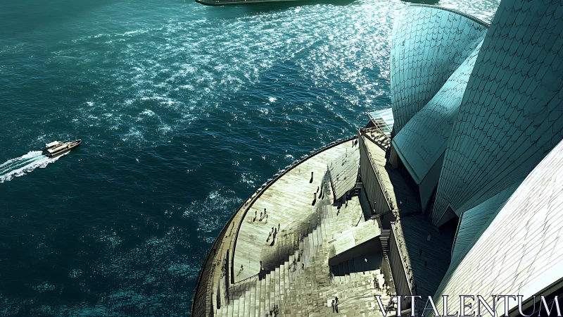 Sydney Opera House Roof Geometry and Waterfront Compositional Analysis.