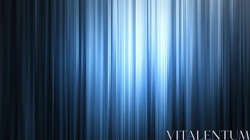 Abstract vertical blue light streaks with gradient effect background.