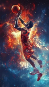 Astrophysical slam dunk with nebular particle dynamics frozen.