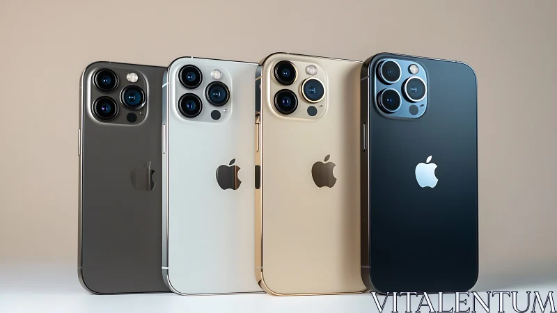 iPhone 14 Pro Color Lineup Display.