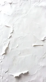 Peeling white paper surface shows layered torn poster texture