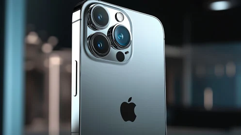 Premium Camera Setup Shines on Modern Smartphone.