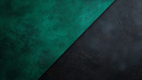 Emerald divide slices through midnight stone textures with poise.