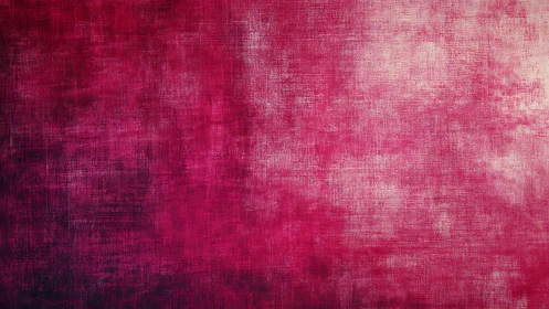 Radiant pink textured canvas gently glows with soft light