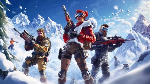 Squad Goals: Arctic Commandos Ready for Adventure.