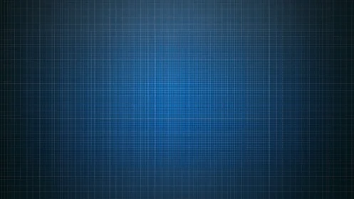 Futuristic blue grid background suggests technical precision.