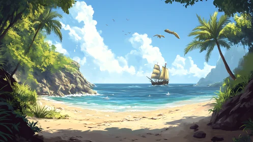 Tropical Paradise Bay Welcomes Your Adventure