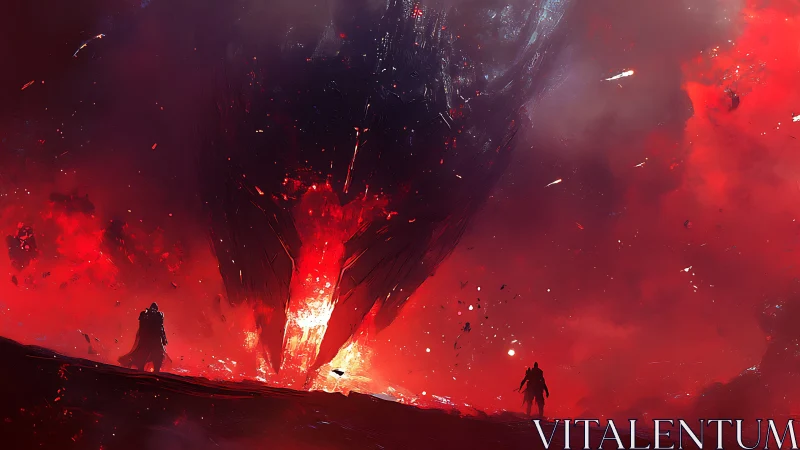 Brave wanderers facing a blazing cosmic apocalypse together.