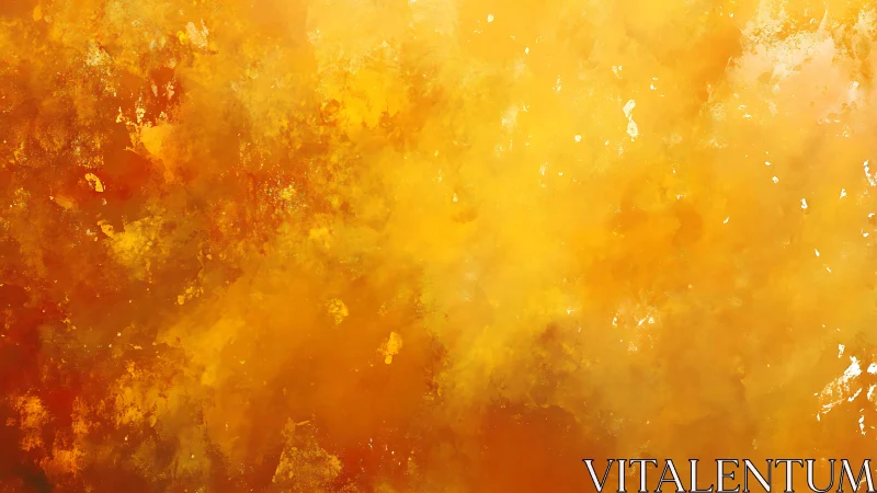 Radiant golden abstract texture glows with warm energy