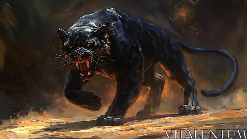 Midnight Predator's Fierce Roar.