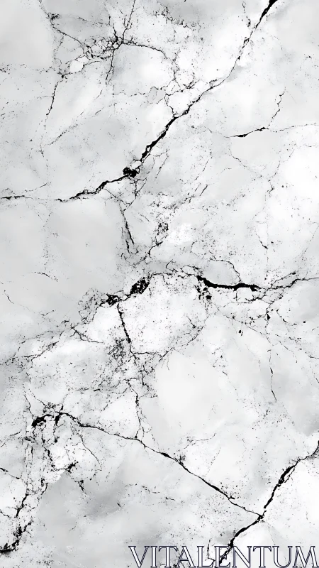 Marble storm whispers across white stone with inky veins.