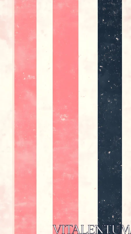 Retro vertical stripe pattern with distressed pastel texture.