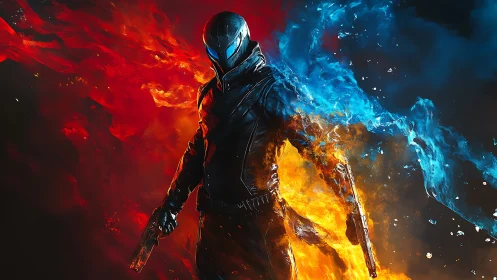 Bicultural flames recruit a cyber soldier between fire and ice