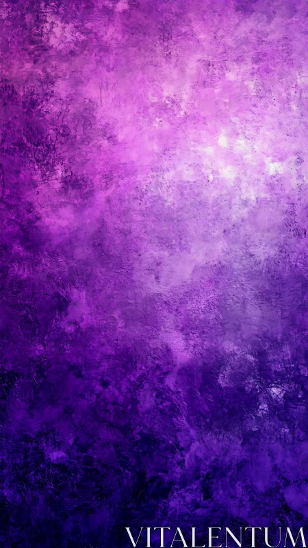 Purple textured gradient background shows rough painted surface