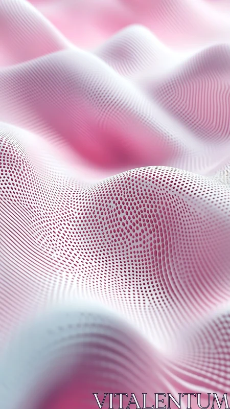 Soft pixel dunes roll through a neon-pink digital breeze