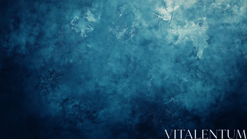 Calm blue textured backdrop with softly drifting depth and light.