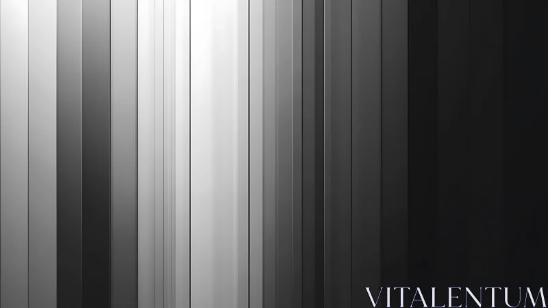 Monochrome vertical panels form gradient light to dark