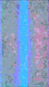 Soft pastel stripes glowing with gentle abstract color.