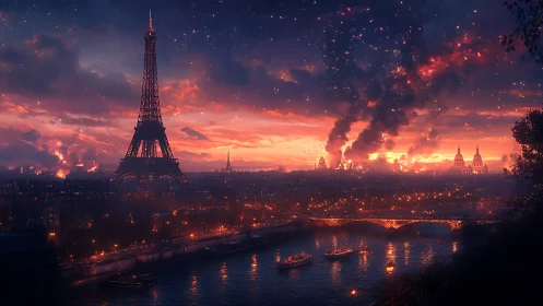 Inferno Descends on the City of Light.
