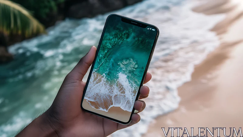 Pocket Portal: Wave Whispers at Your Fingertips.