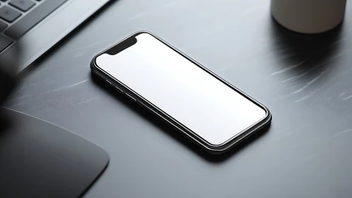 Sleek Smartphone Ready for Connection.