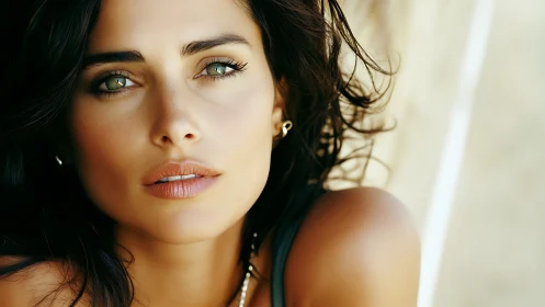 Sunlit gaze catches the breeze and stills the afternoon air