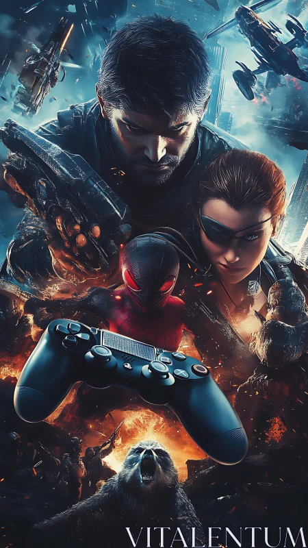 Gamepad ignites a cinematic clash of heroes and galaxies