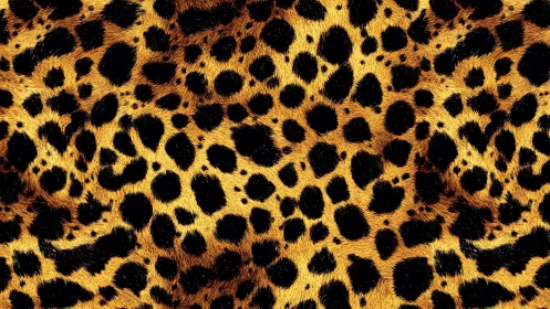 Leopard Spotted Pattern Texture Print.