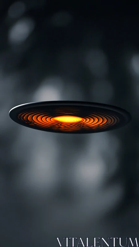 Orbital ember disc hums quietly above the blurred void