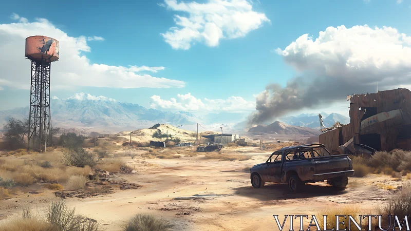 Sunlit desert ruins holding quiet stories of survival and change.