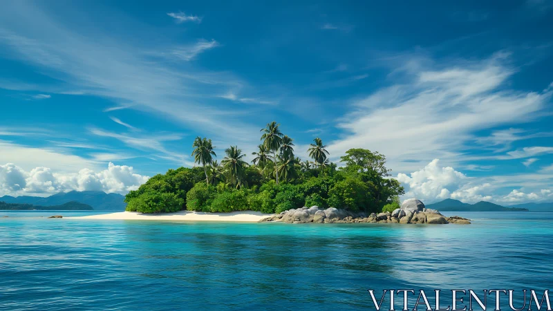 Paradise Island Awaits With Pristine Turquoise Waters